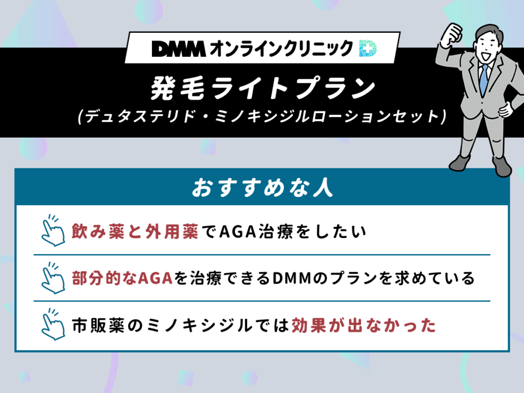 DMMオンラインクリニックAGAデュタステリド・ミノキシジルローションセットのクーポン（デュタステリド・ミノキシジルローション）