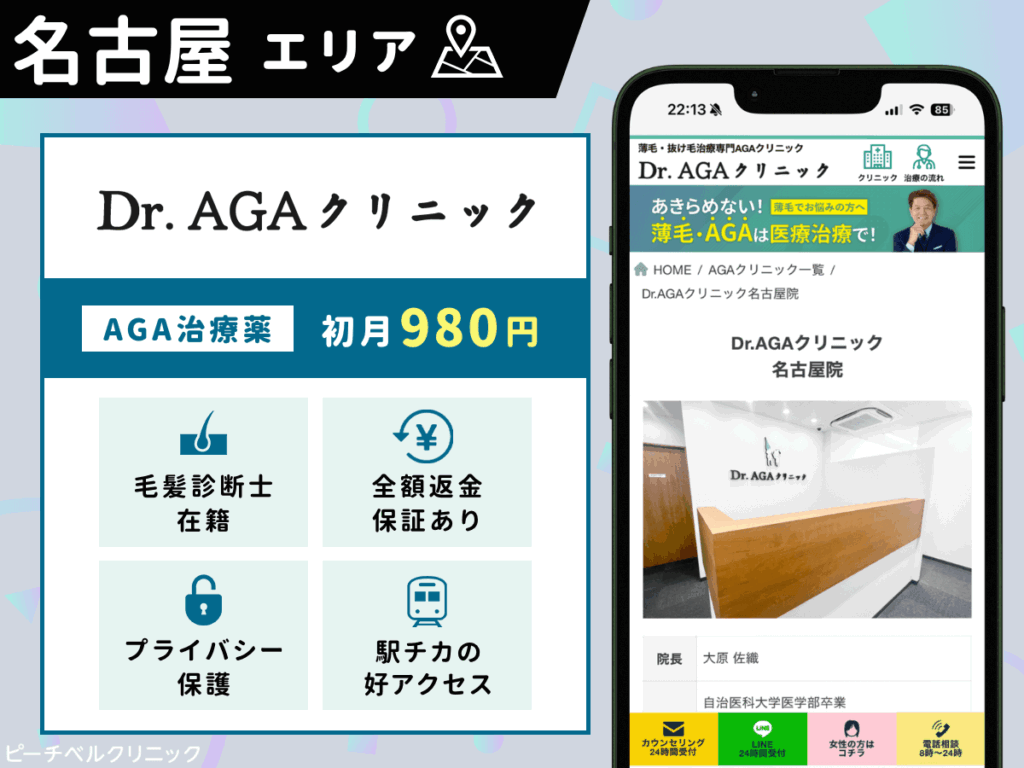 Dr.AGAクリニック名古屋院・栄院