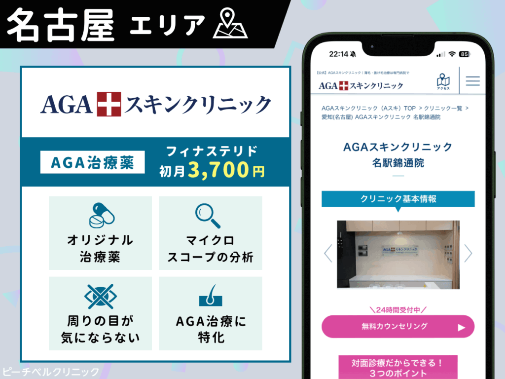 AGAスキンクリニック名駅錦通院
