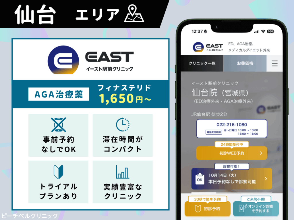 イースト駅前クリニック仙台院