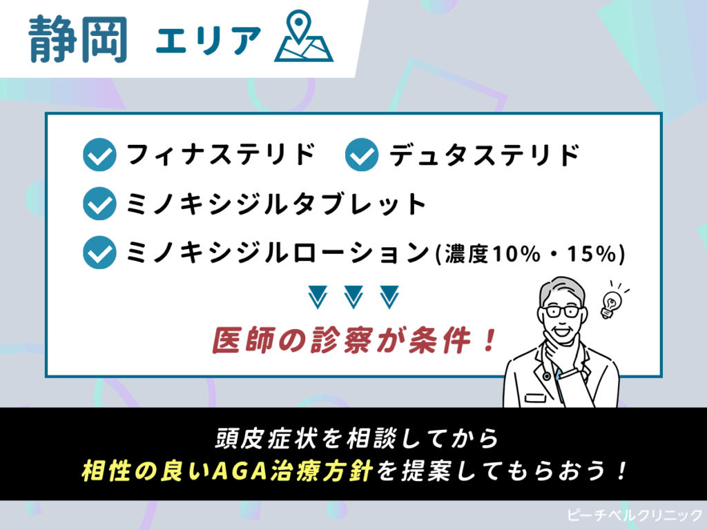 【静岡】AGAおすすめクリニック比較9選一覧