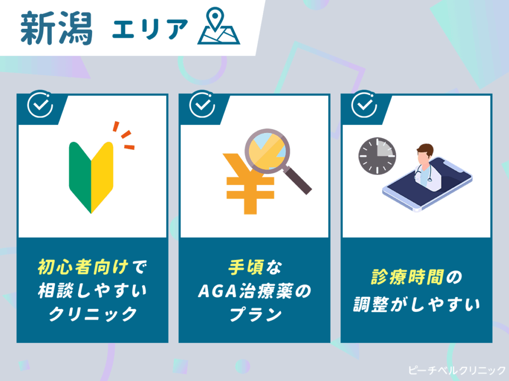 【新潟】AGAおすすめクリニック比較7選一覧!薄毛治療をするならどこがいい?