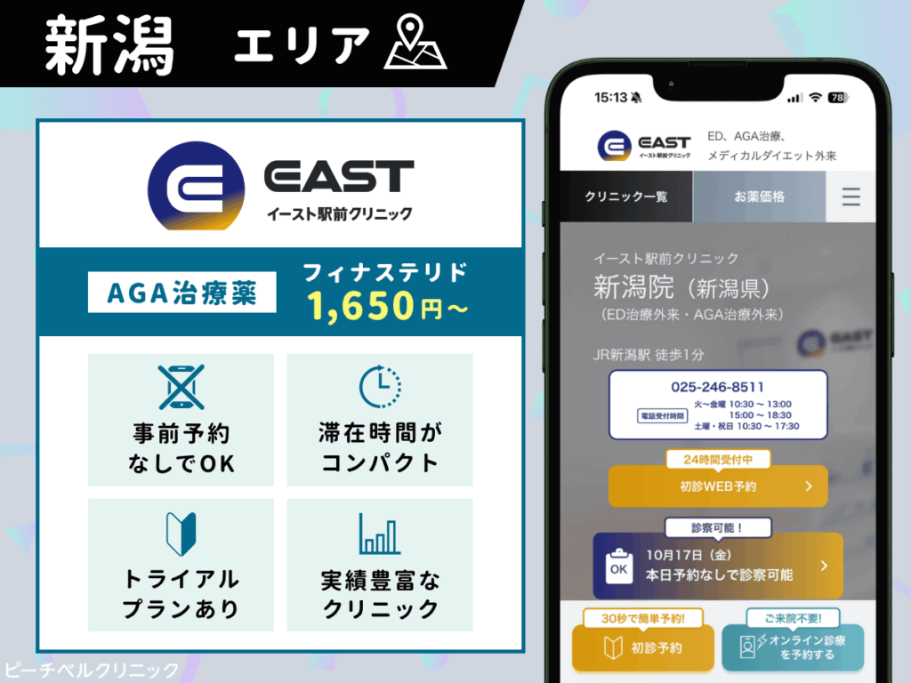 イースト駅前クリニック新潟院